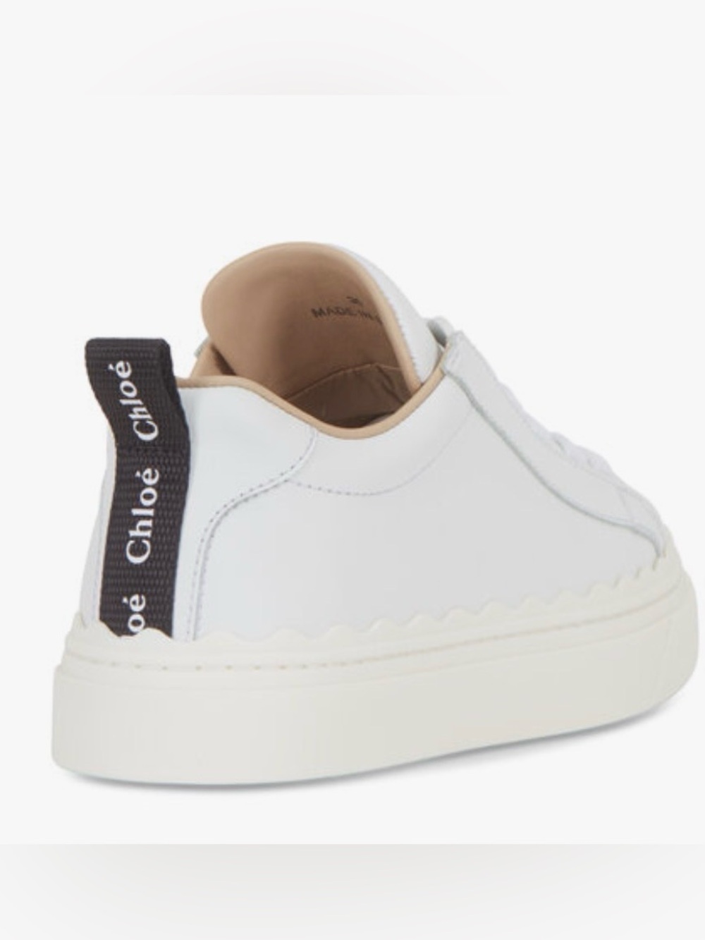 Chloe Lauren Sneaker White Size 37EU / 6.5